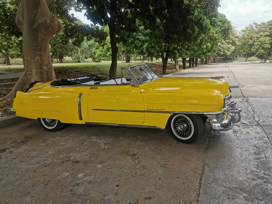 renting a classic car in cuba cadillac1950 classic car rent in havana cuba