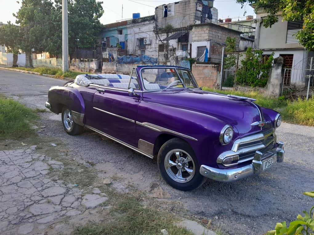 convertible classic car rental in havana cuba